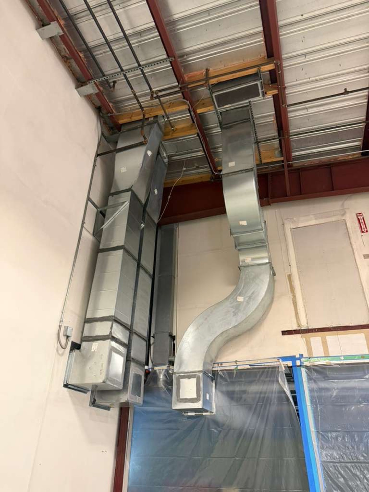 Duct and vent area