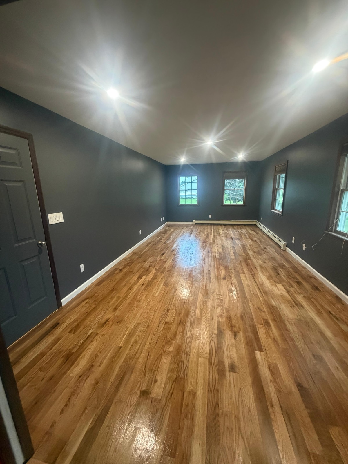 Paint and hardwood