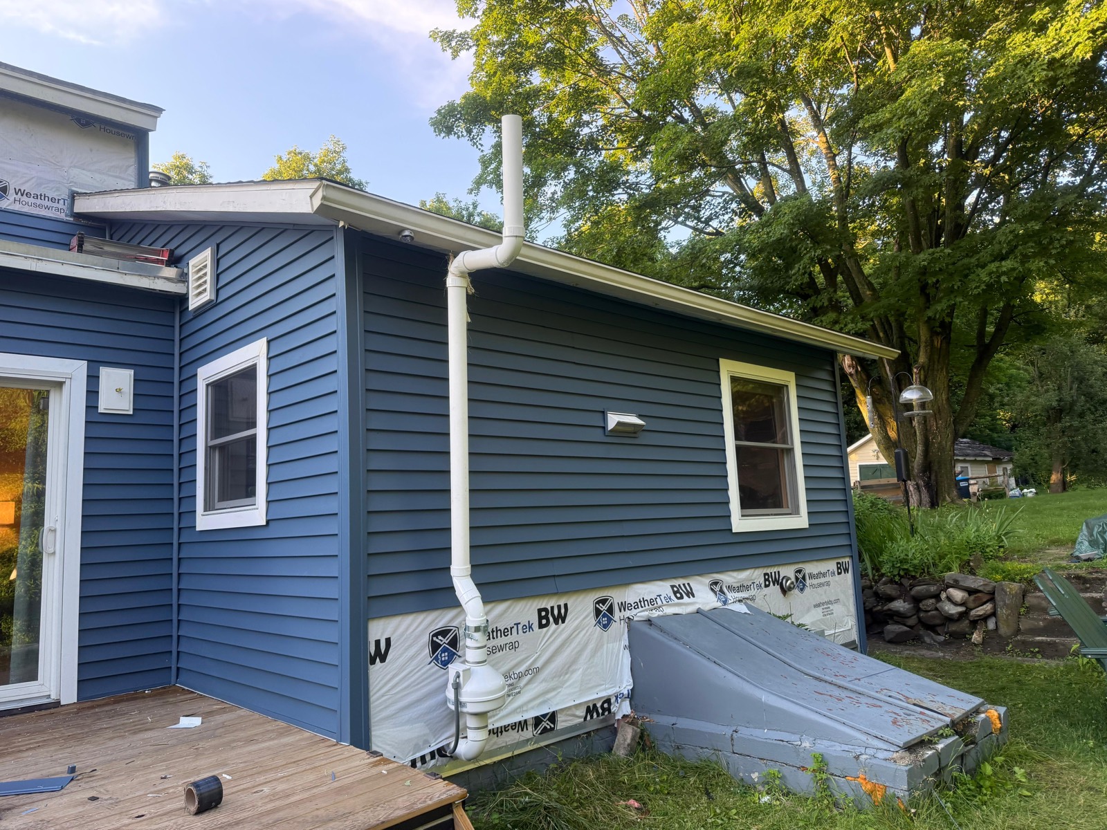 Siding and windows