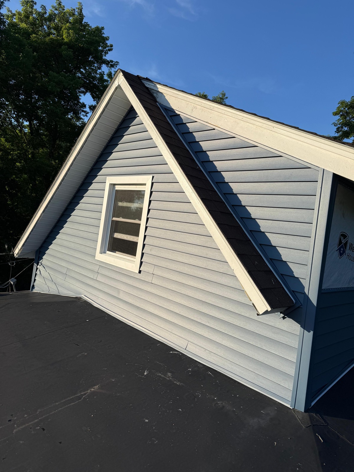 Gable siding